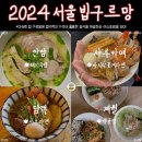 미쉐린에서 선정한 2024년 서울 맛집 지도 이미지