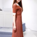 통장 잔고 확인하게 되는 존예탱 아이템들 모음 : 반팔 니트 롱 원피스