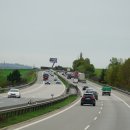 동유럽 3국 (체코 오스트리아 헝가리)을 다녀오다(3)..프라하로 가는 길의 그림같은 풍경 이미지