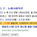 '아이리스2' 시청률이 동시간대 1위를 차지했다. 이미지