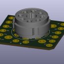 Octal Socket 용 PCB아답터 제작 이미지