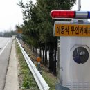카메라 단속중 표지판 이미지
