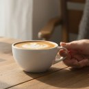 커피화이트컵 이미지