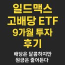 네일드연 | 일드맥스 고배당 ETF 9개월 투자 후기: 배당은 달콤하지만, 원금은 줄어든다