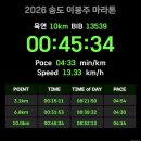 송도 이봉주 마라톤 10km 후기 with 해피러닝크루(인천육상연맹 주최)