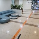 한국실사 | [노원구]한국 원자력병원 그라데이션 시트/ 바닥실사 / 사인물 시공 후기