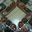 10월 18일 녹두밥, 들깨미역국, 미트볼케찹조림, 고구마순나물, 배추김치 이미지