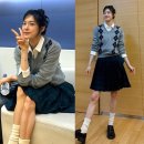 그녀가 산다 | 나혼자산다 옥자연 아가일룩, 프레피룩의 정석! 그녀의 반전 매력 탐구