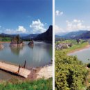 제주 서귀포 정방폭포 이미지