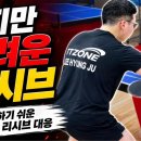 쉽지만 어려운 빠른 긴 볼 리시브, 불안한 리시브 이렇게 하세요 이미지