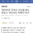 ‘엄마부대’ 주옥순, 반성을 쌓는 독일서 "위안부는 피해자 아냐" 이미지