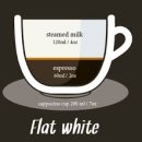 플랫화이트(flat white) 이미지