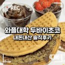 UR(포항시)-[중앙로]-하-4 | 와플대학 두바이초코 와플부터 젤라또까지 먹어본 내돈내산 리얼후기