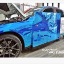 BMW320D F30 일본사쿠라 블루크롬 전체랩핑 [안산랩핑 안산크롬랩핑] 작업 입니다.