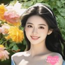 아름다운 여인과 덩굴장미 꽃 (첸, 백현, 시우민 - 너를 위해) 이미지
