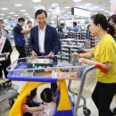 충주휴게소서‘하늘작 충주복숭아’직거래 판매 이미지