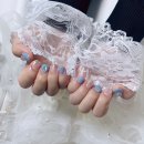 블링인네일 | 신대방삼거리역 네일 블링인네일에서 여름 바다 느낌나는 이달의 아트 받고 짧은손톱 이뻐진 후기