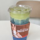 메머드익스프레스금천롯데캐슬 | 매머드커피 신메뉴 말차 클라우드 블루 코코넛 워터 후기