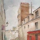 수채화 일러스트 이미지