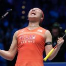 [속보] 안세영, '韓 최초' 단식 그랜드슬램 대기록 달성.. 中 왕즈이 2-1 누르고 아시아선수권 제패 이미지
