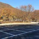 마장호수 주차장 이미지