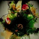가얏고을 성탄과 새해 나무! 도자기에 심은 복주머니 나무 ~! 정말 전통적이죠^^ 굿아이디어예요 이미지