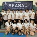 Our boys placed 4th at SEASAC Badminton in Singapore 이미지