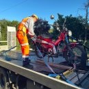 우리 카 타이어 | 일본 오토바이 렌트 카 타이어 펑크, 사고! 후기 대처방법