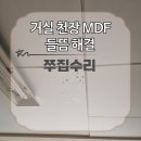 풍림작은도서관 | 거실 천장 MDF 들뜸 증상별 맞춤 수리법 아파트 시공 결함 해결하기
