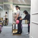체어랜드 | 필라랜드 체어+미니볼 수업 후기, 코어 불타는 날