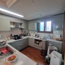 UR(파주시)-[청석로]-상-1 | 파주 칙칙한 주방을 환하게! 냉장고장 포함 싱크대 무광 화이트 도어 전체 완료-벽산 한라