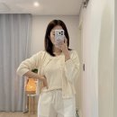 화이트빌리지 | 베뉴엣 benuet 빌리지 가디건 &amp; 슬리브리스, 에타 팬츠 화이트 구매후기