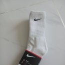 정품 ] 나이키 NIKE 스우시 장목 스포츠 양말 ㅡ이중바닥 남성용 이미지