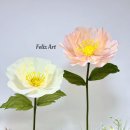 LED플라워 화분 제작 | LED를 더한 실크 자이언트 플라워, 양귀비를 포토존에서도 꽃처럼