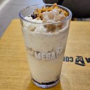 씨유 공덕푸르지오시티점 | 메가커피 - 팥빙 젤라또 파르페 솔직 후기