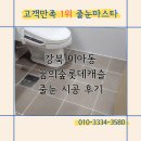 꿈의숲동물병원 | 강북 미아동 줄눈 시공 꿈의숲롯데캐슬 완벽 후기