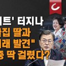 문다혜와 문재인 대통령 이미지