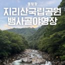 비로야영장 | 지리산국립공원 뱀사골1 힐링 야영장 후기 / 계곡 캠핑장 추천