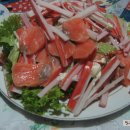[필리핀생활]맛있는 연어 게맛살 샐러드 이미지