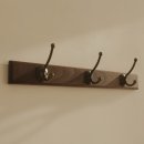 미산3구 | [체스터 월넛 원목 코트랙] 빈티지 디자인 벽걸이 행거 필수템 / 인테리어 소품