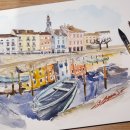 일상의 기록 감성 여행 드로잉 이미지