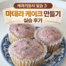 제일피복 | 제과기능사 실습 3｜마데라 컵케이크 만들기 후기 + 시험 포인트, 초코머핀보다 어려웠던 이유