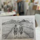 인물 그리기(드로잉) | 김포 성인취미미술 후기-소묘 드로잉 "인물 소묘" "풍경소묘" 성장과정 김포시니어 취미 미술