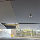 예산금속 | 세종 주차장 상가건물 필로티 금속천정재 교체 찌그러진 사각형 SMC천정재 보수