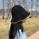 밀짚모자 | 가성비 데일리 여름모자 심이즈 블랙 밀짚모자 버킷햇 솔직 후기