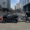 휴테크부천직영전시장 | [부천 출고] 주차장 제설오토바이 C포스450L / 제설 바이크 사발이 정비