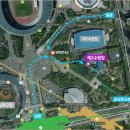 종합운동장내 수영장 이미지