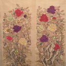 민화모란도 이미지