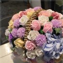 [카네이션 비누꽃바구니]스승의날 교수님께 드리는 비누꽃바구니 선물 분당꽃집 이미지