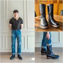 하이드힐 | 미스터 루 블랙 홀스하이드 엔지니어 부츠 리뷰 및...티코어 10인치 구매 후기 WESCO MISTER LOU 사이즈...